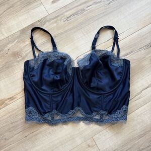 Victoria's Secret Midnight Blue Lace Bra